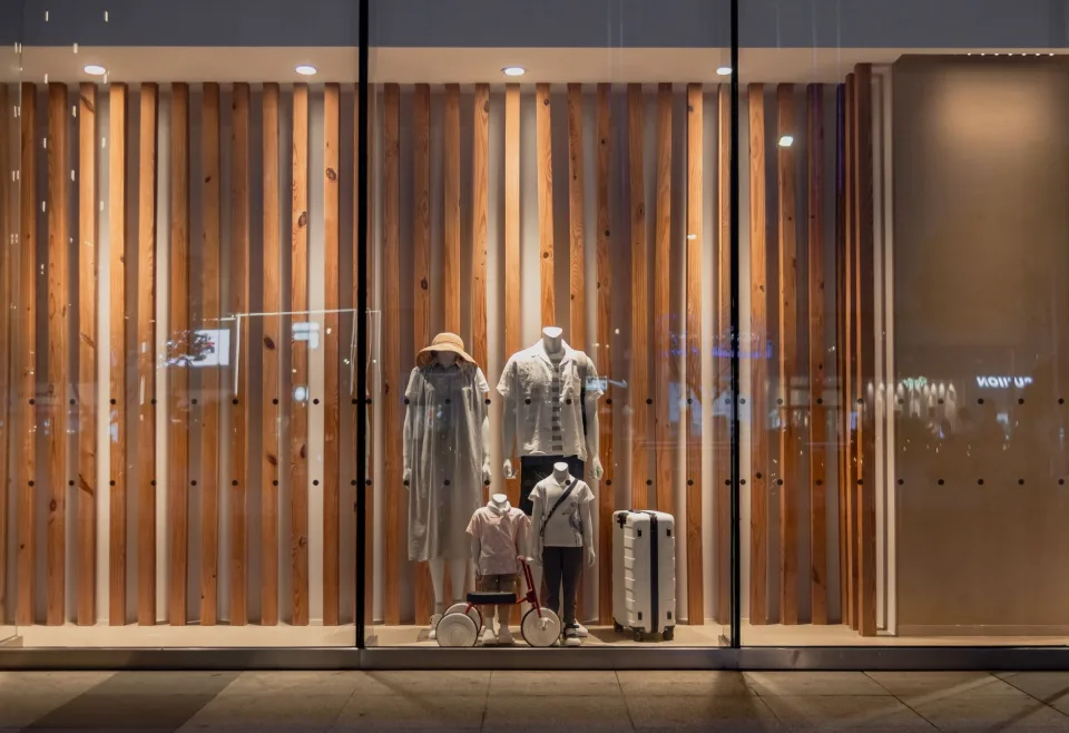 Không gian shop buổi tối